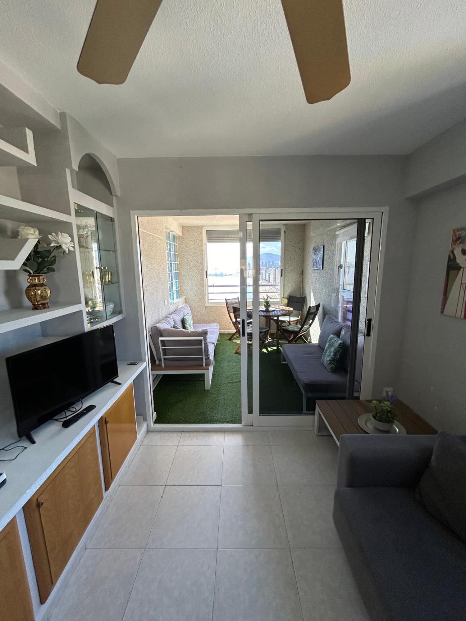 Apartamento Con Preciosas Vistas Y Piscina Бенидорм Экстерьер фото